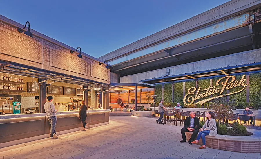J. Rieger Electric Park Garden Bar Addition
